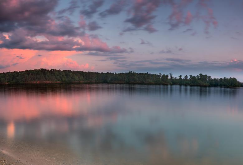 Harris Lake Sunset